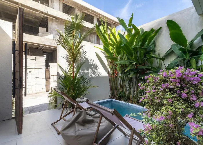Luxury 2br Berawa Loft | Private Pool, Near Cafe *